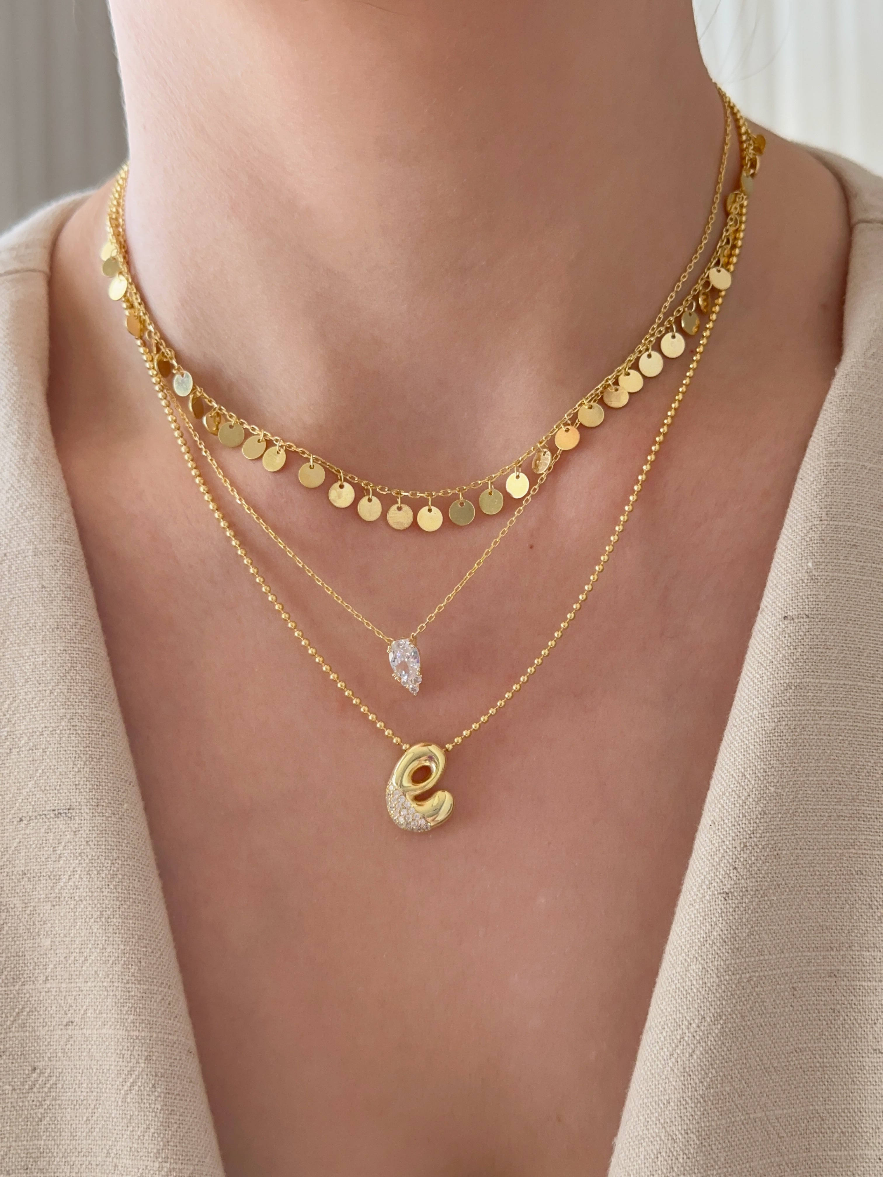 925 | Pul Zincir Kolye