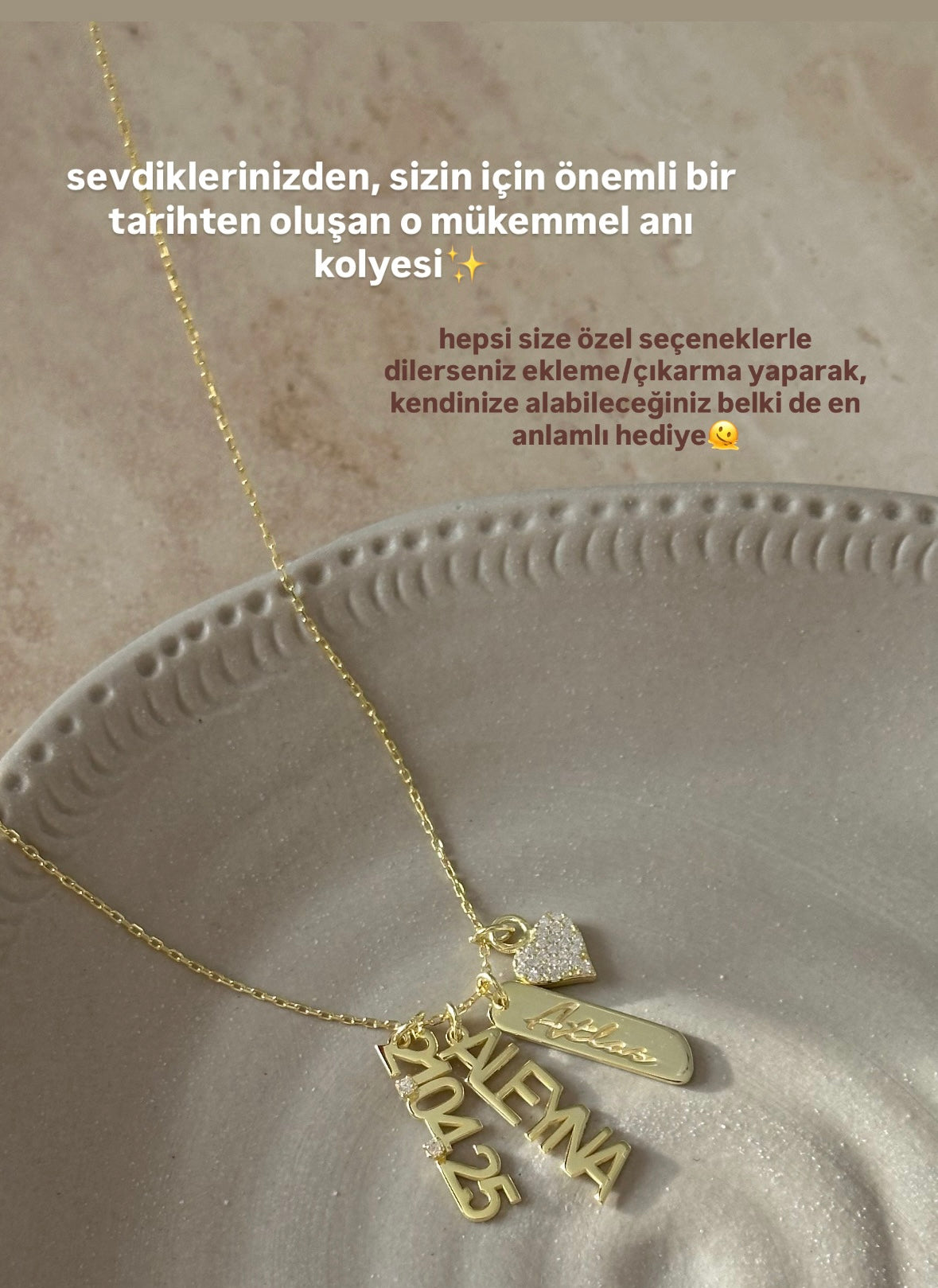 925 | Charmlı Anı Kolye