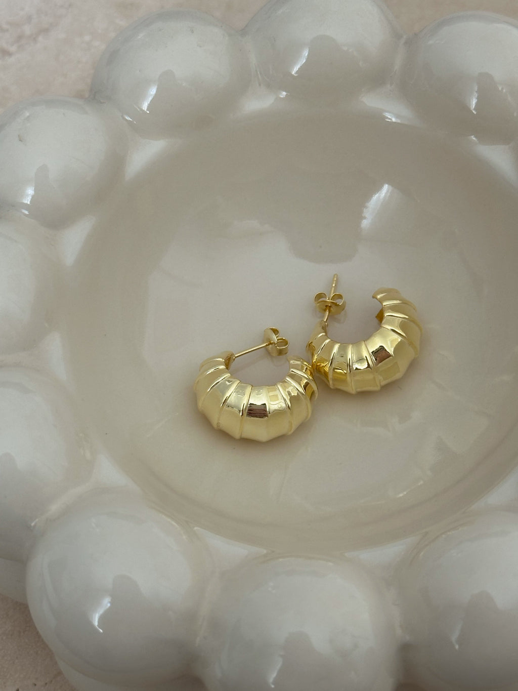 925 | Lined Bombe Küpe