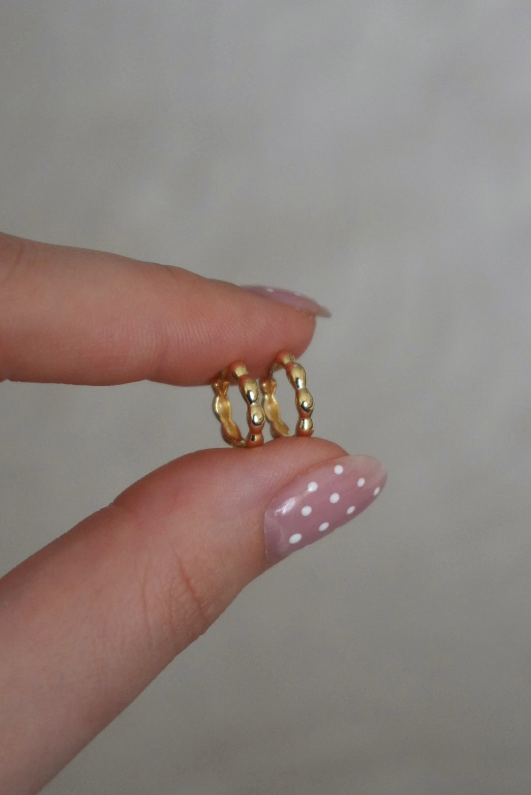 925 | Minimal Boğumlu Halka Küpe