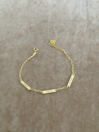 925 | Minimal Plakalı İsim Bileklik