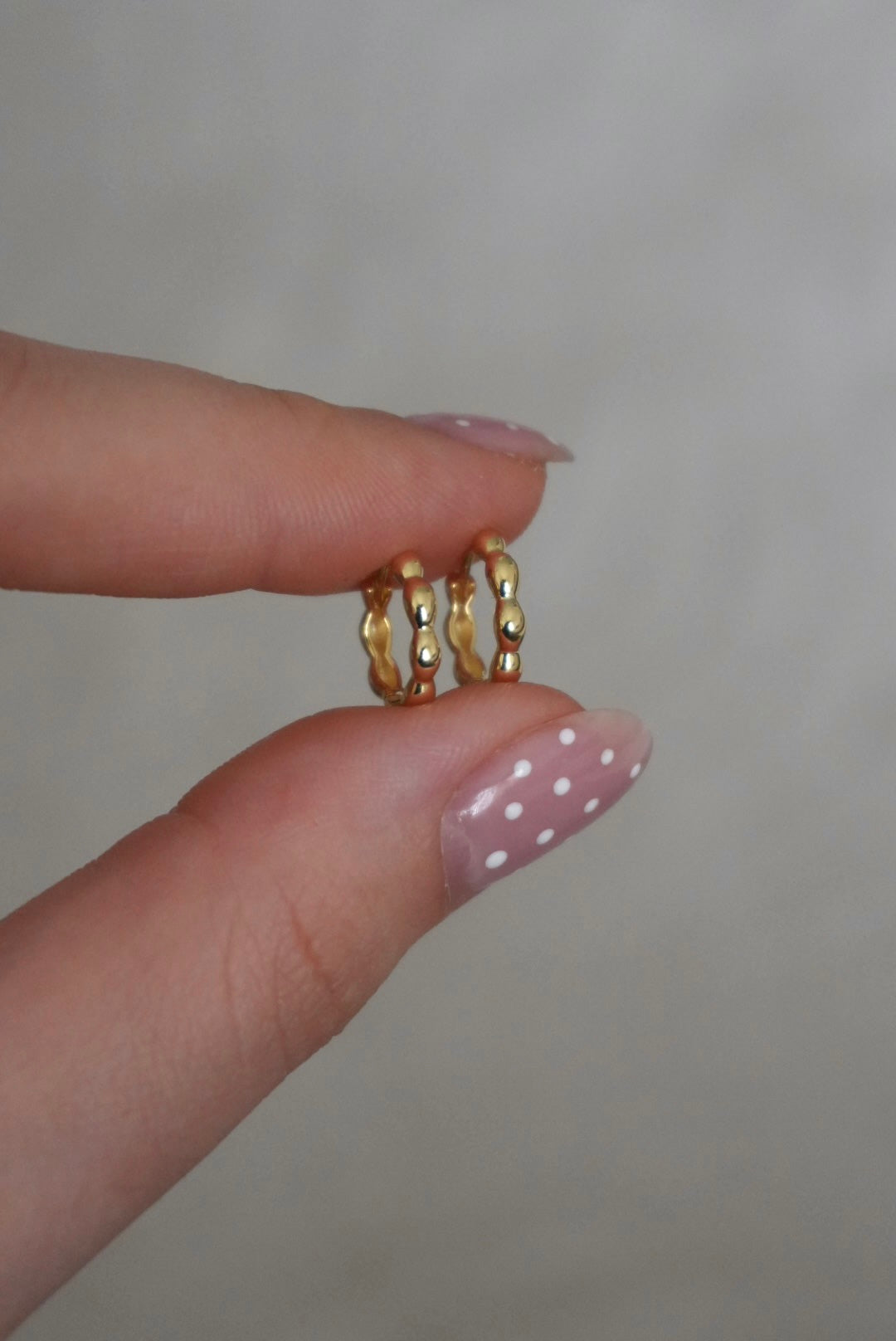 925 | Minimal Boğumlu Halka Küpe