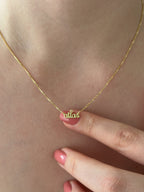 925 | Minimal İsim Kolye