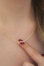 925 | Aynalı Zincirde Minimal İsim Kolye