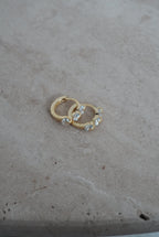 925 | 3 Taşlı Minimal Küpe