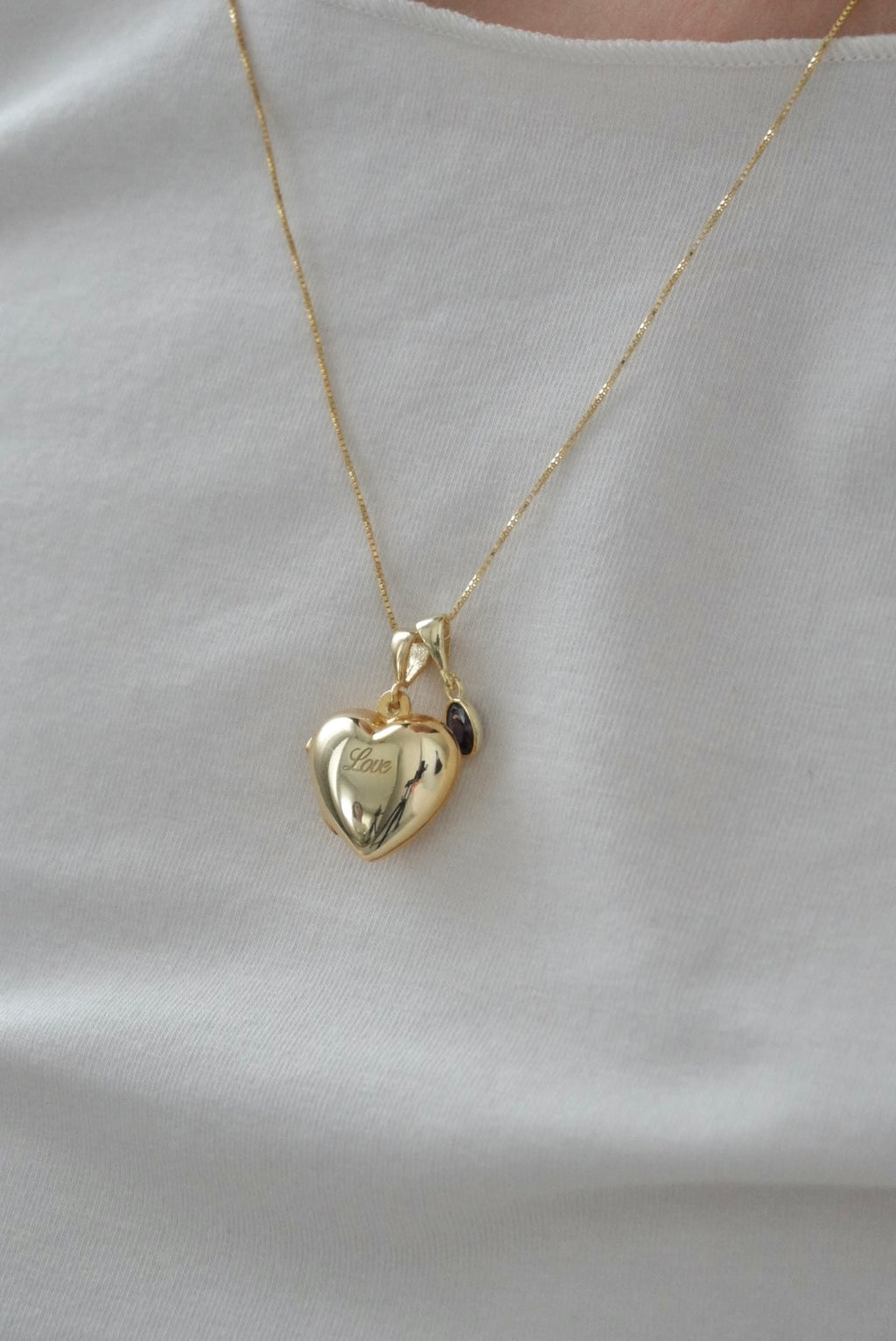 925 | Kalp Kapaklı Fotoğraf Kolye