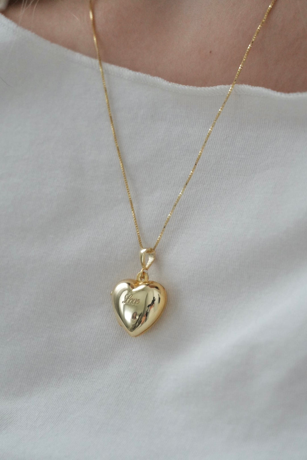 925 | Kalp Kapaklı Fotoğraf Kolye