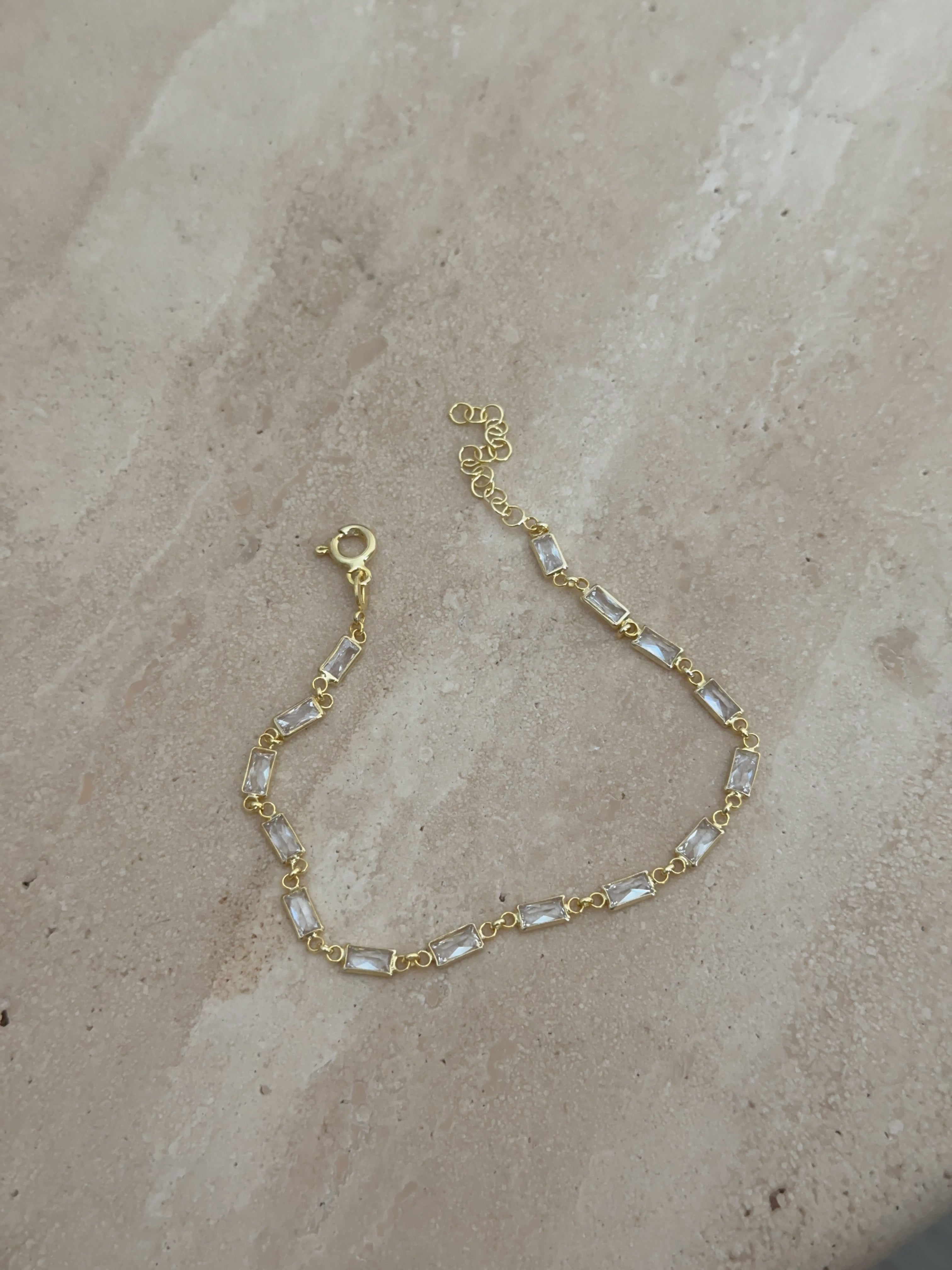 925 | Baget Taşlı Bileklik