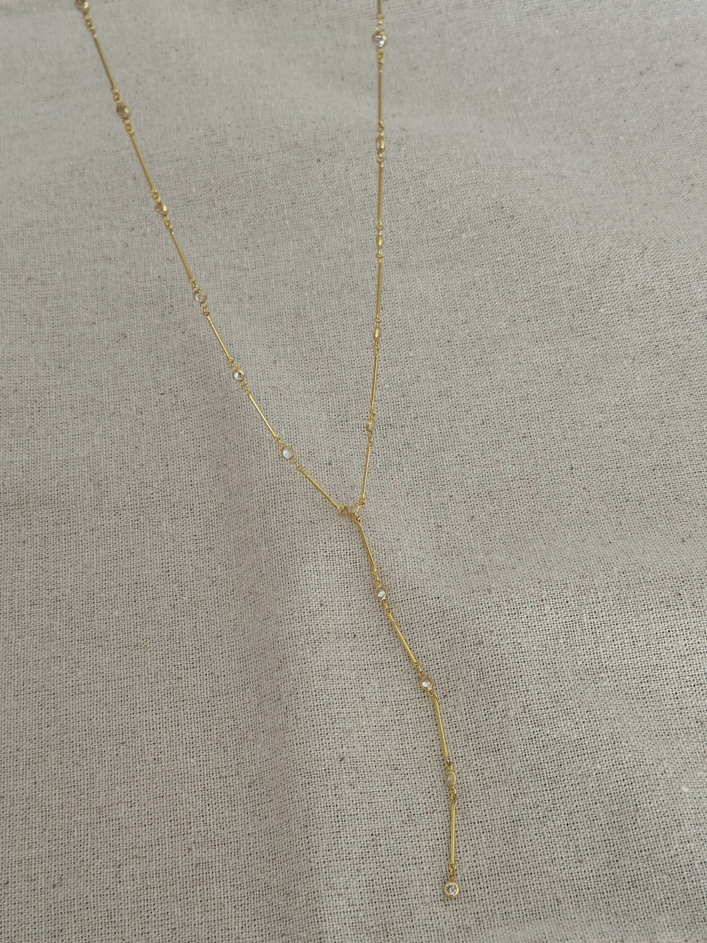 925 | Taşlı Y Çubuk Zincir