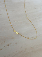 925 | Minimal Kalpli Harf Kolye