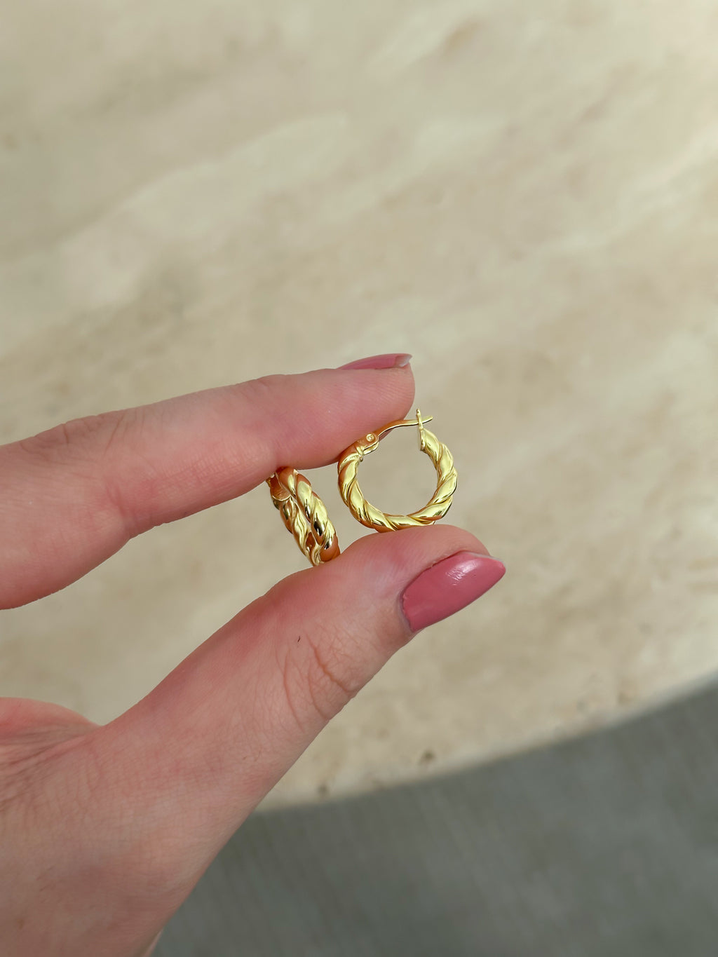 925 | Klasik Burgu Halka Küpe