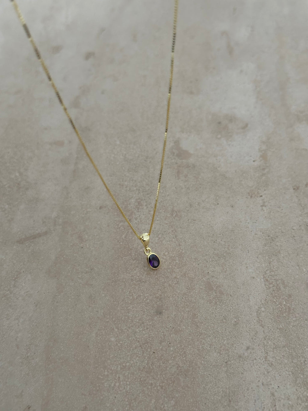 925 | Doğum Ayı Taşı Kolye