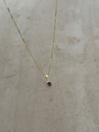 925 | Doğum Ayı Taşı Kolye