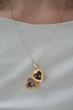 925 | Kalp Kapaklı Fotoğraf Kolye