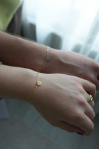 925 | Plaka Harfli Bileklik