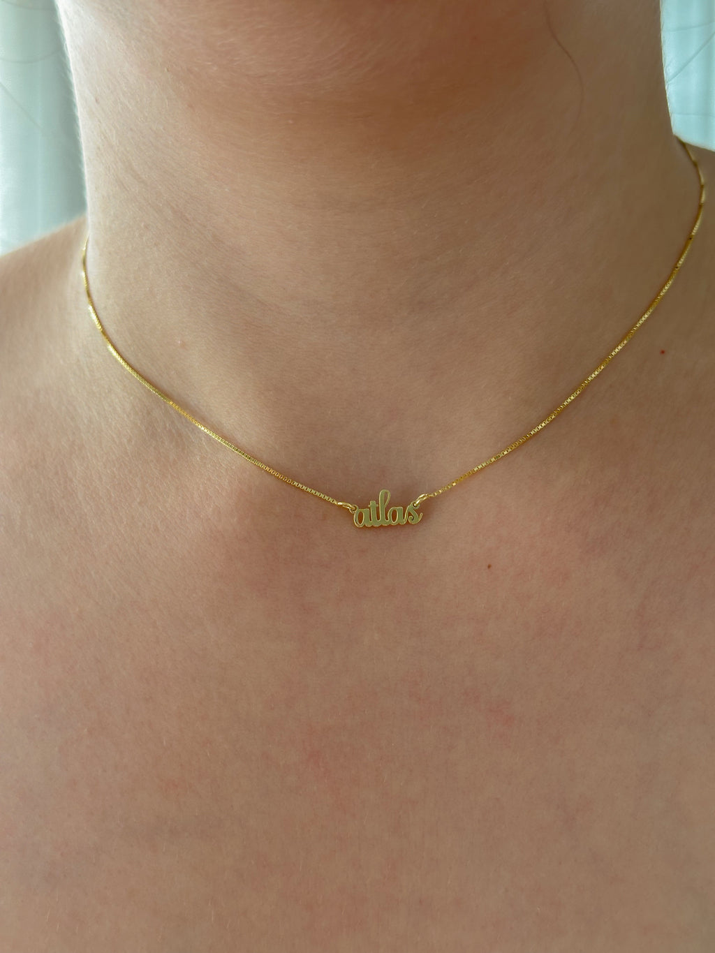 925 | Minimal İsim Kolye