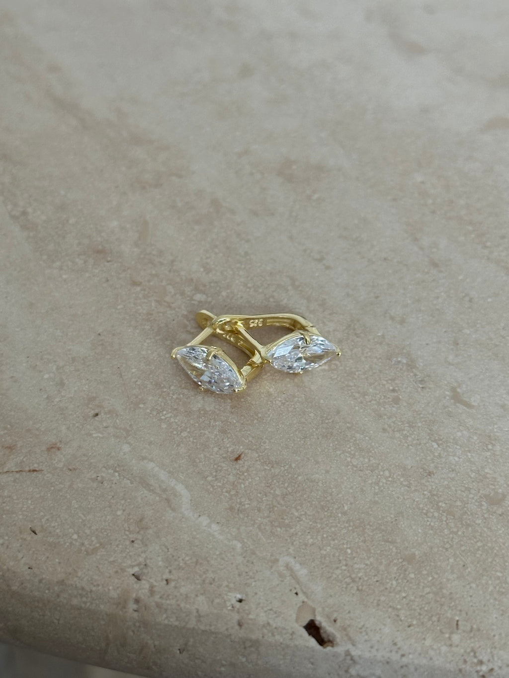 925 | Marquise Taşlı Küpe