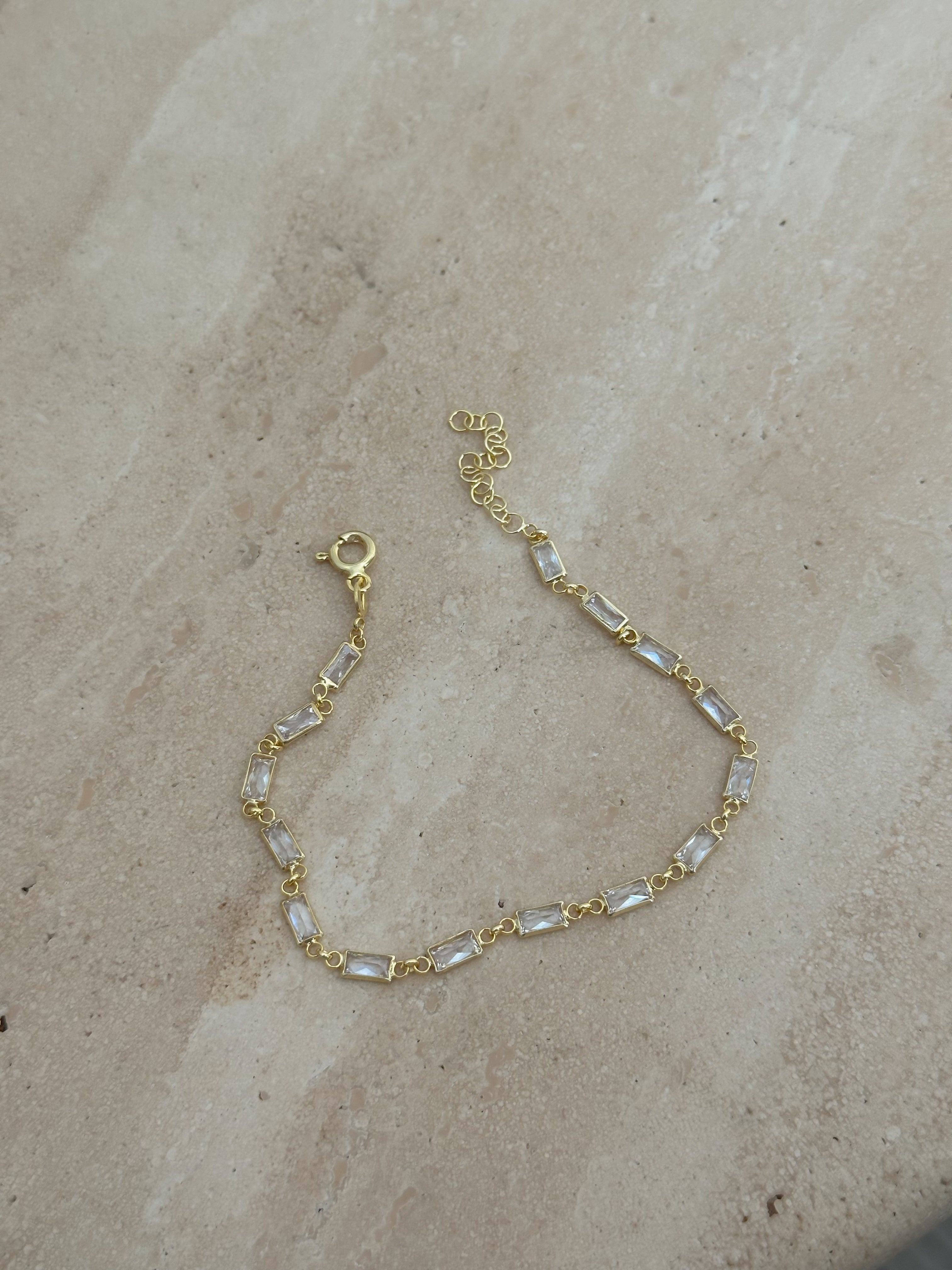 925 | Baget Taşlı Bileklik