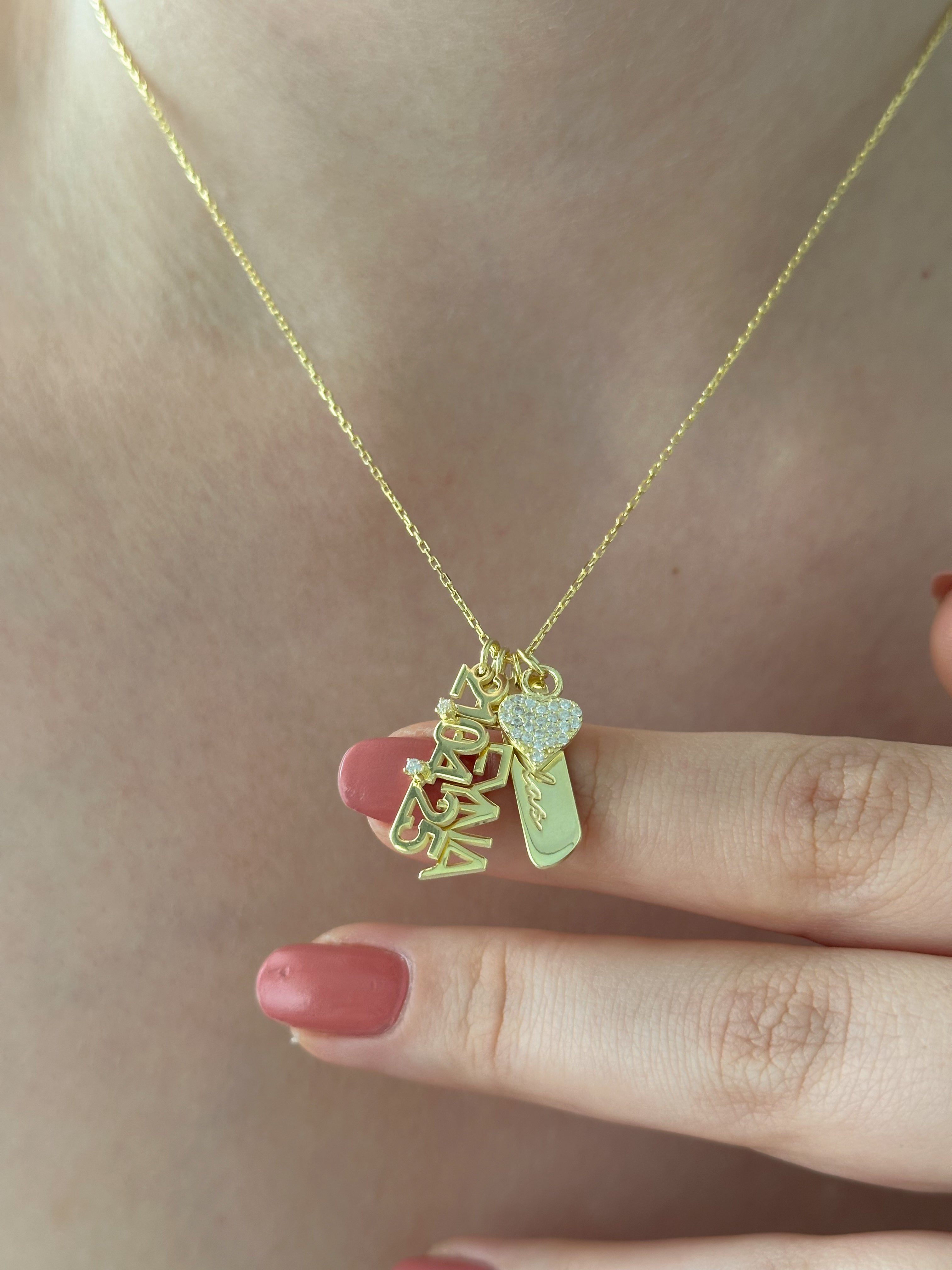 925 | Charmlı Anı Kolye