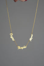 925 | 3 İsimli Kolye