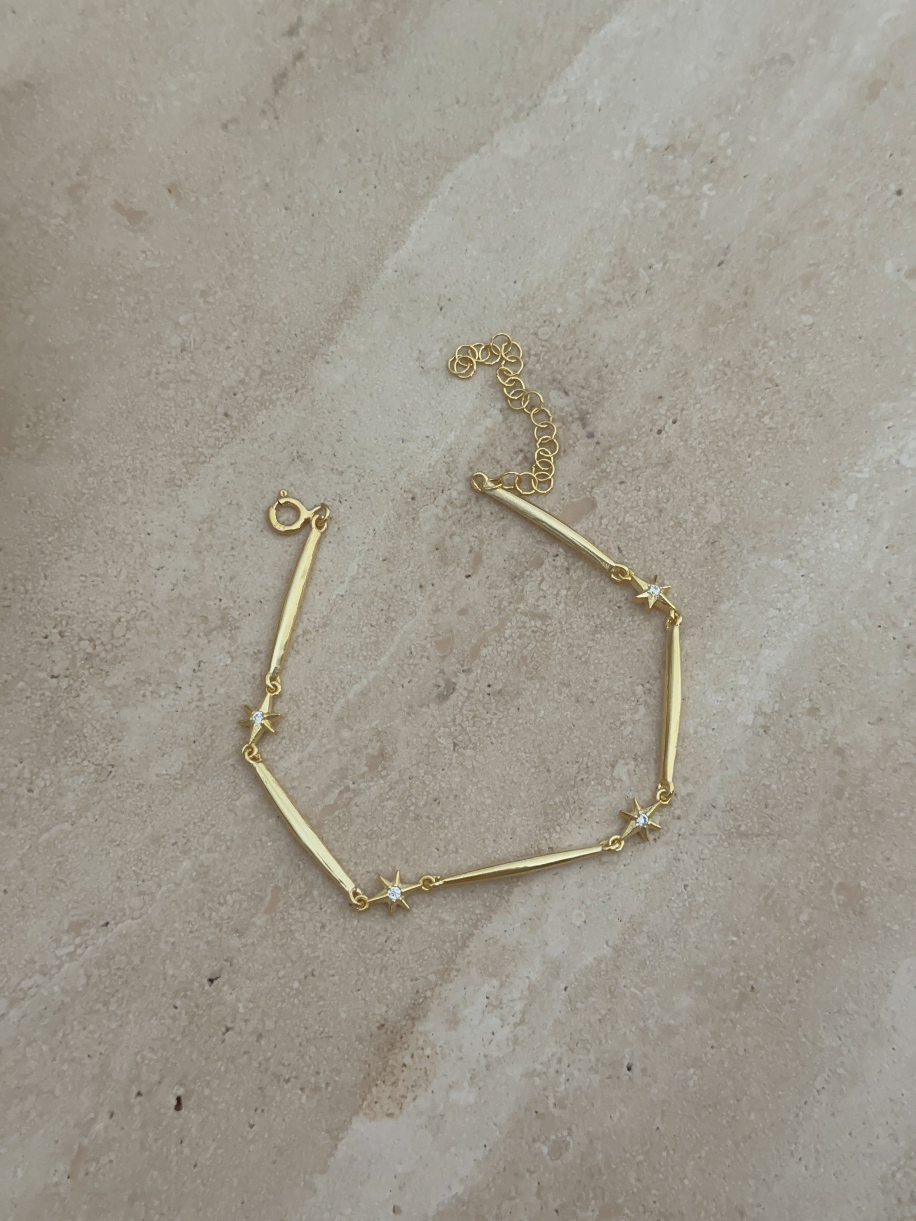 925 | Çubuklu Kuzey Yıldızı Bileklik