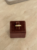 925 | Taş Detaylı Baklava Yüzük