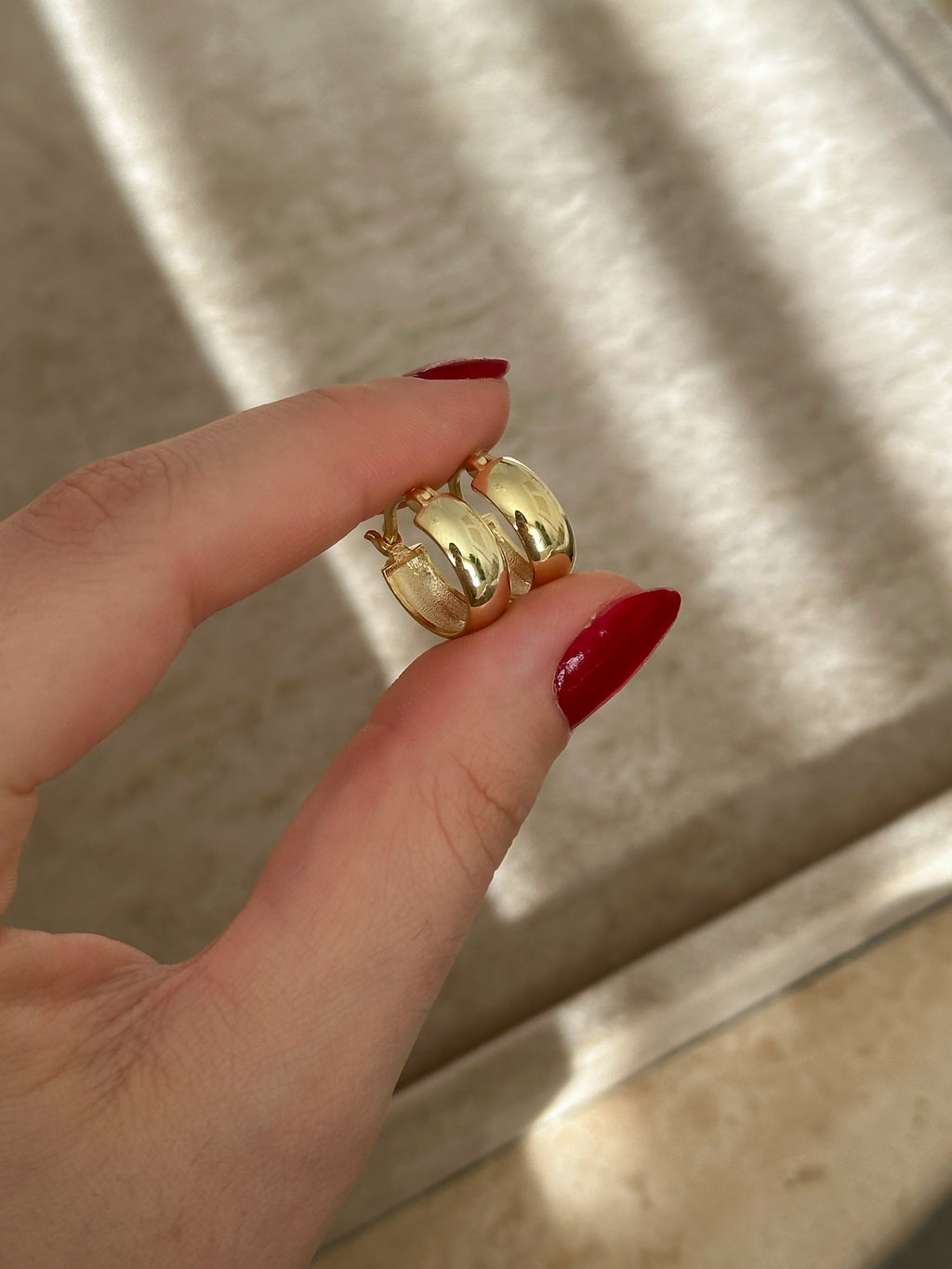 925 | Basic Geniş Halka Küpe