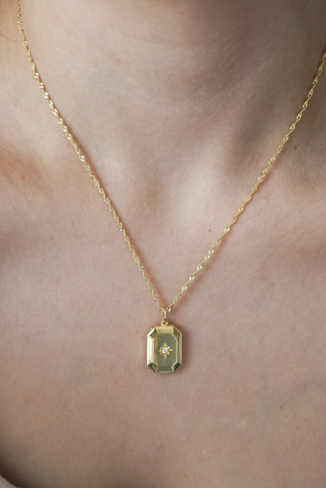 925 | Kuzey Yıldızlı Fotoğraf Kolye