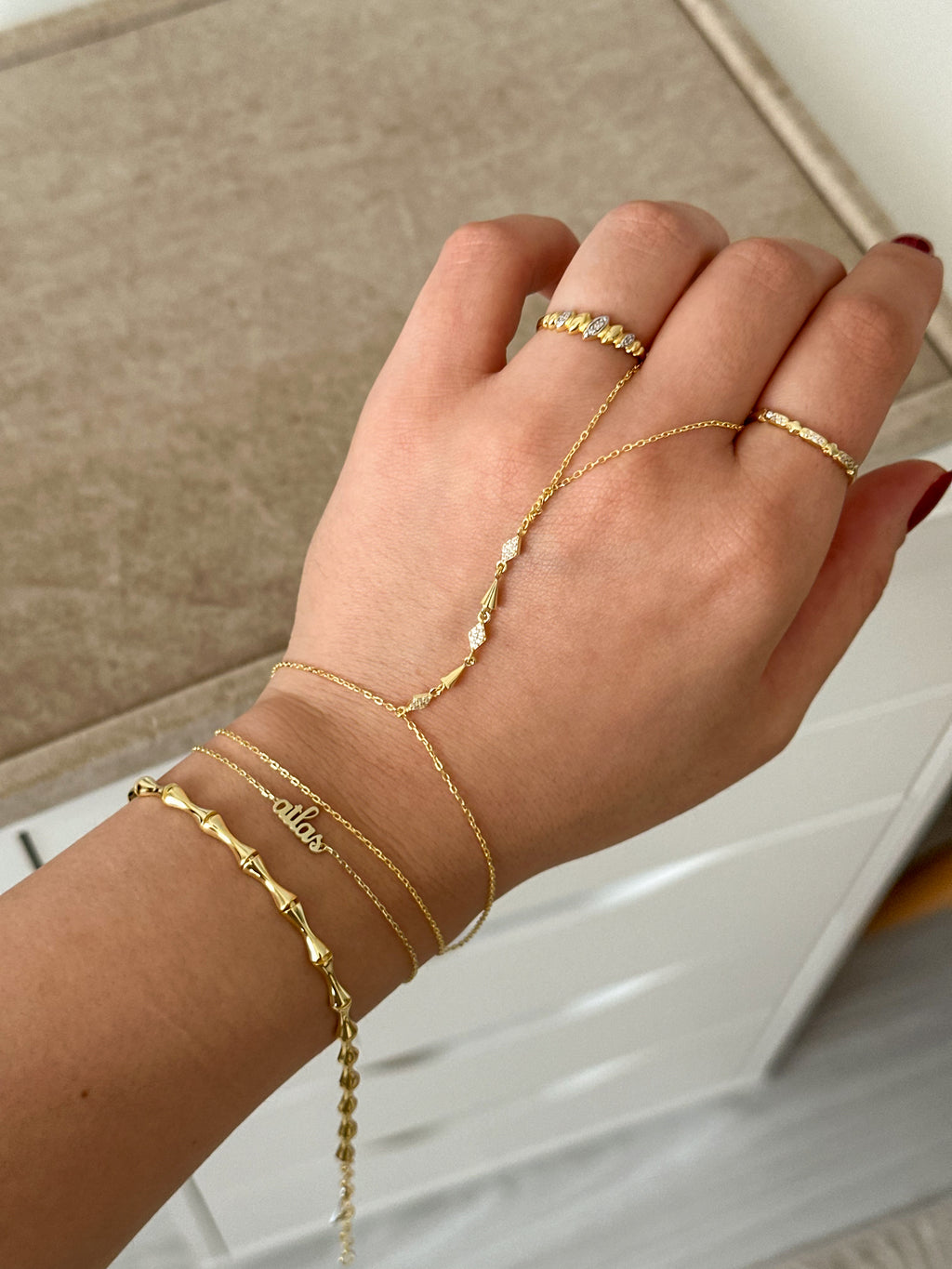 925 | Kemik Zincir Bileklik