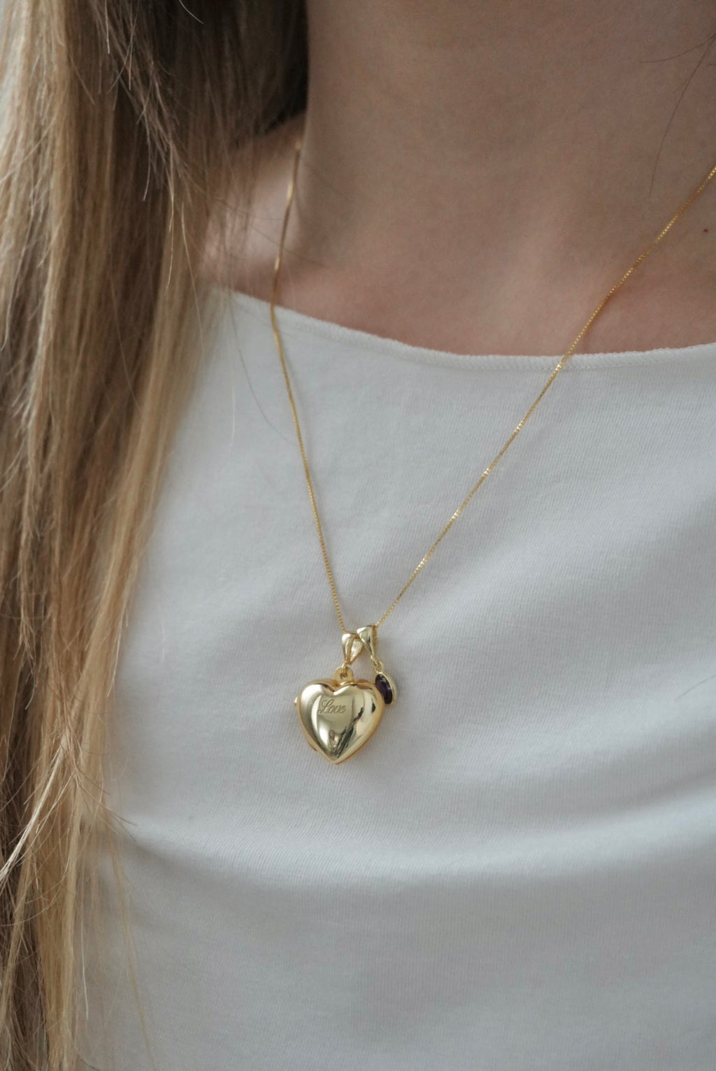 925 | Kalp Kapaklı Fotoğraf Kolye