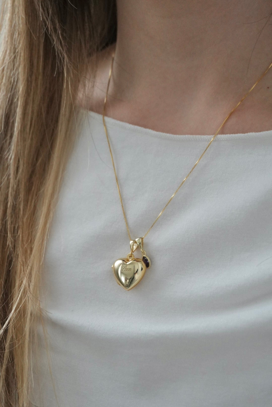 925 | Kalp Kapaklı Fotoğraf Kolye