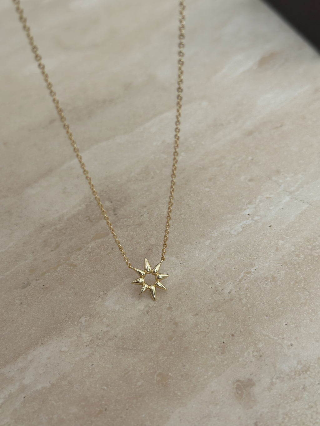 925 | Minimal Güneş Kolye