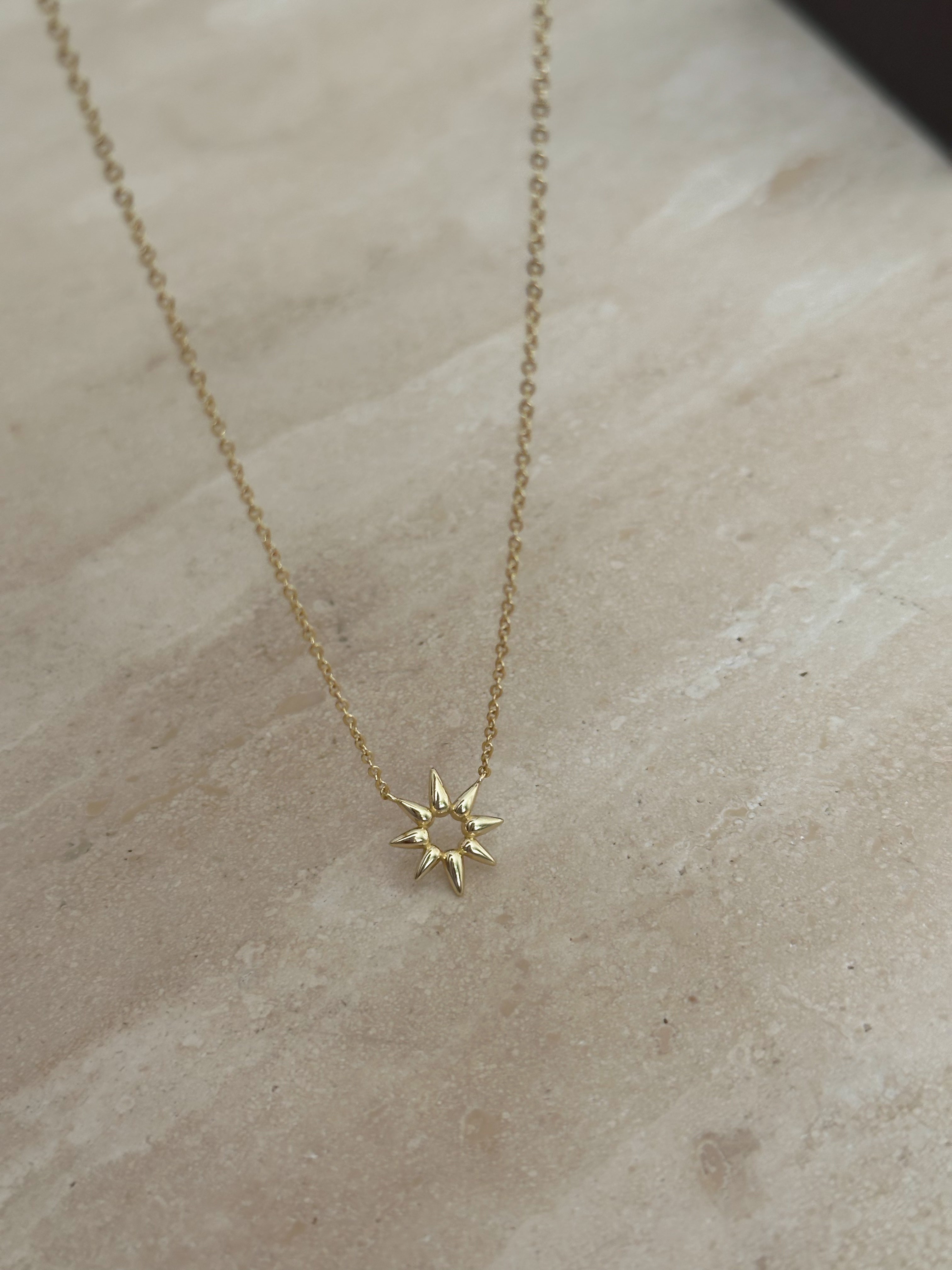 925 | Minimal Güneş Kolye