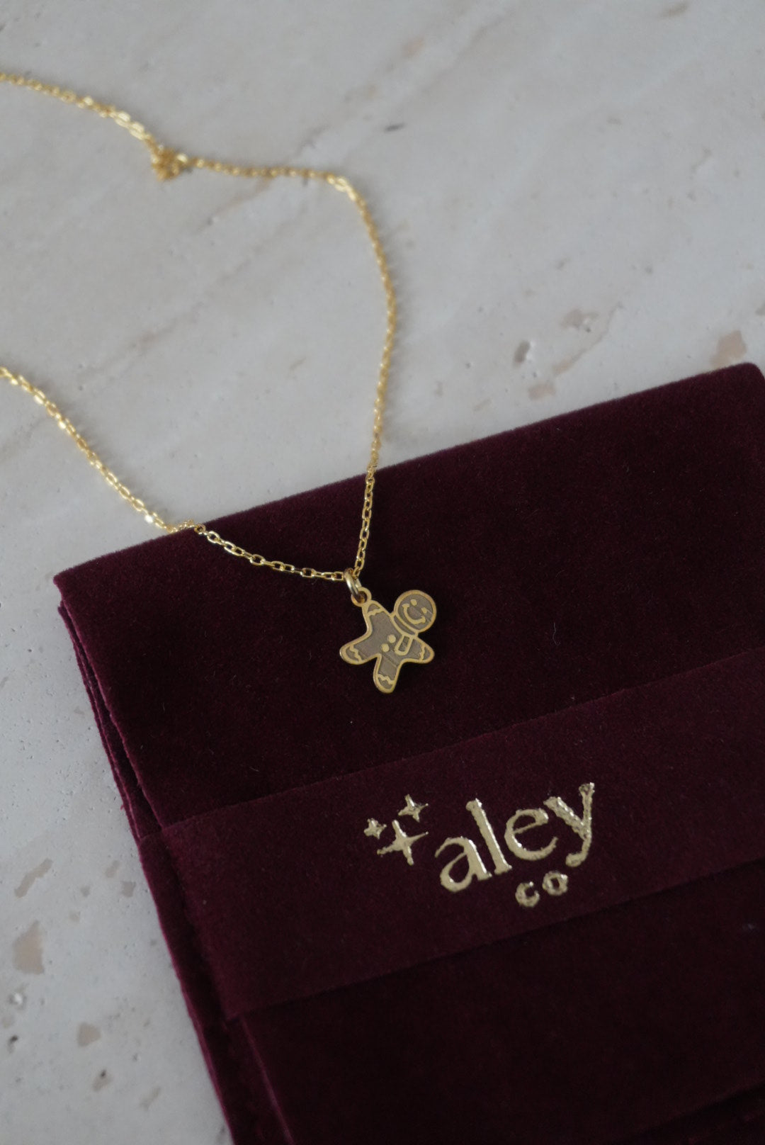 925 | Minimal Kurabiye Adam Kolye