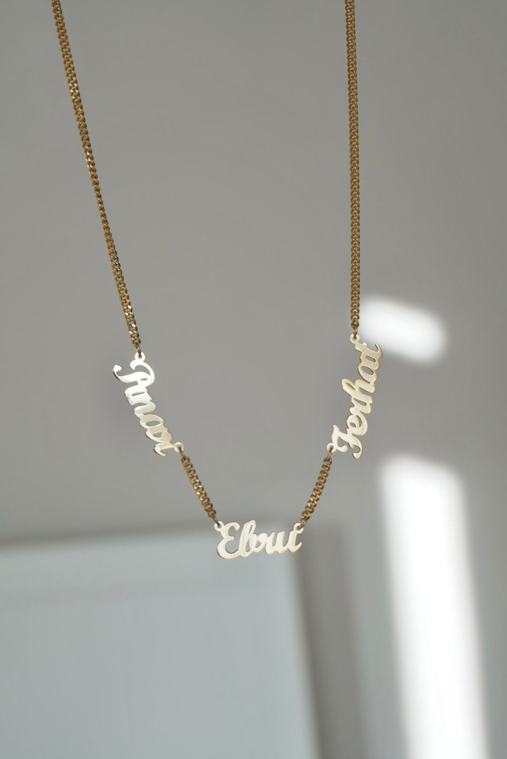 925 | Üç İsimli Kolye - Gurmet Zincir