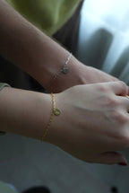 925 | Plaka Harfli Bileklik