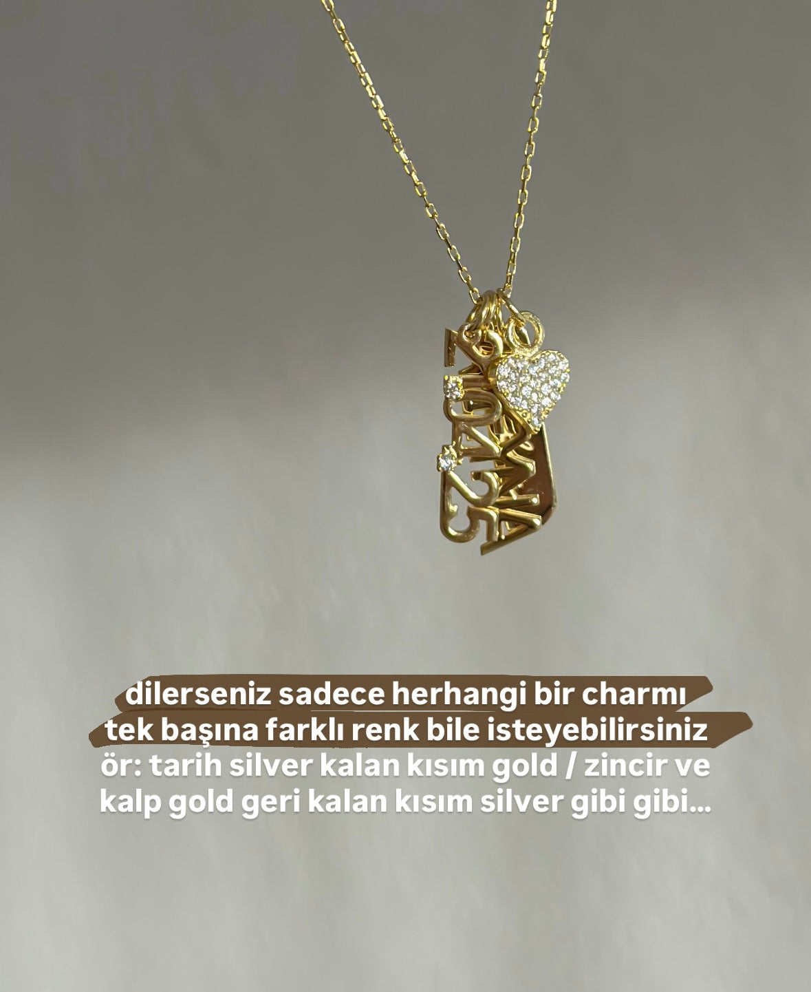 925 | Charmlı Anı Kolye