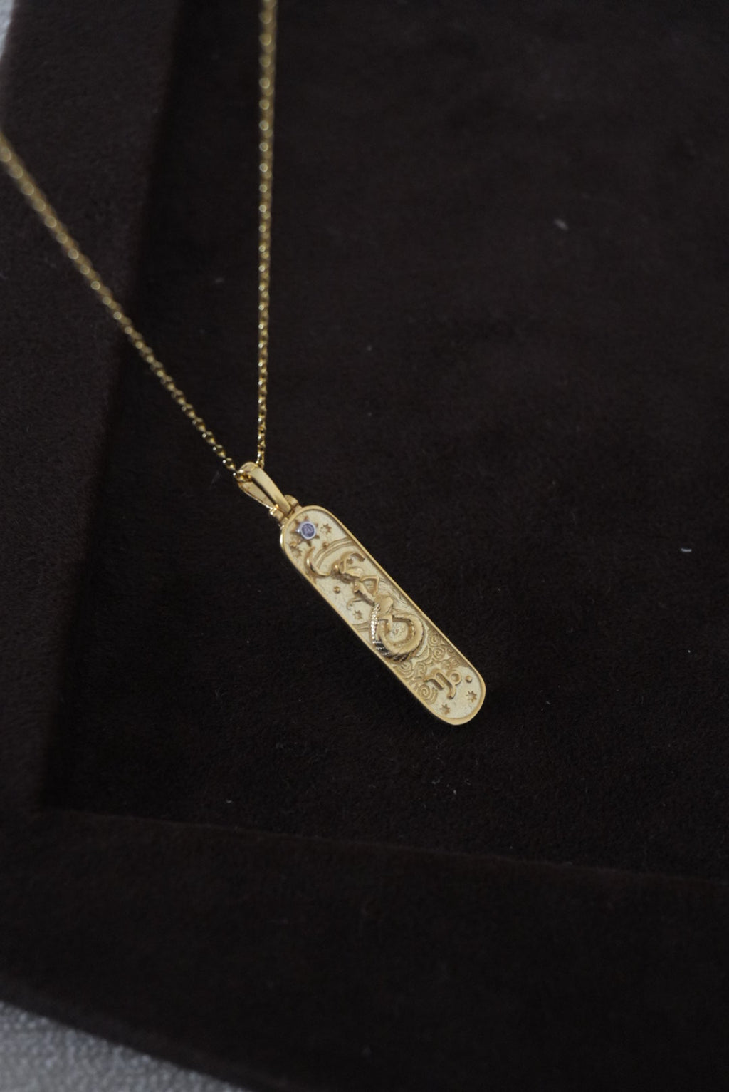 925 | Plaka Burç Kolye