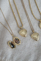 Çelik | Fotoğraflı Kolye