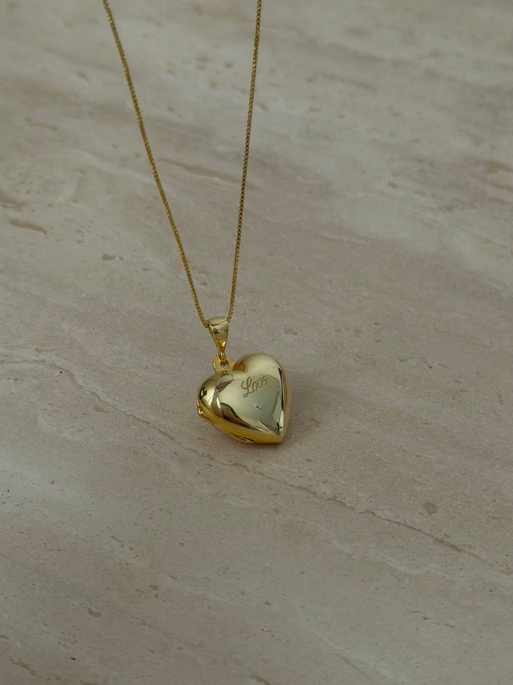 925 | Kalp Kapaklı Fotoğraf Kolye