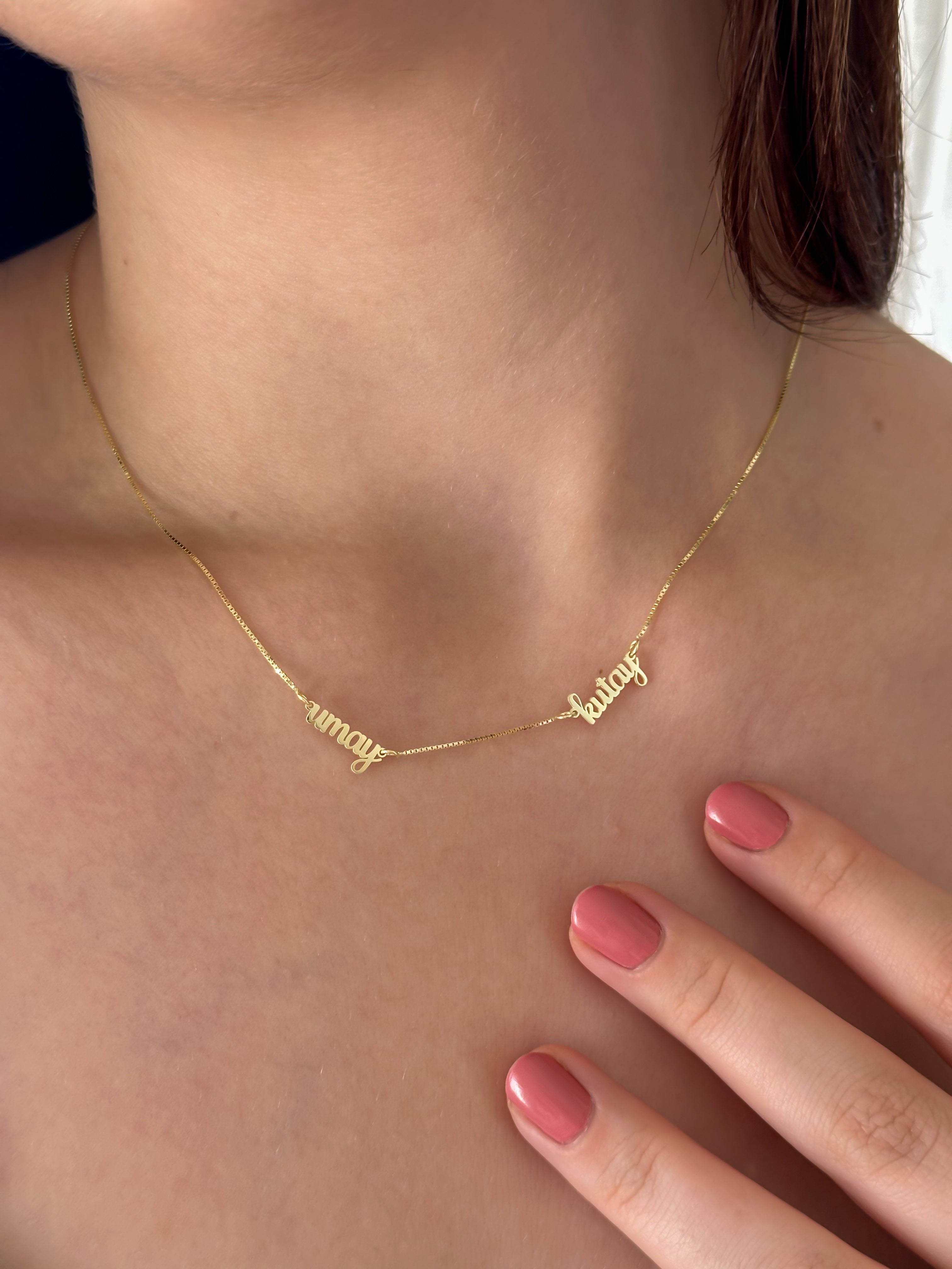 925 | Minimal İsim Kolye