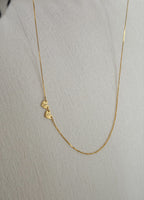 925 | Minimal Kalpli Harf Kolye