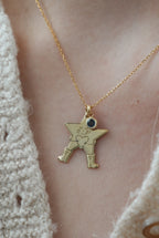 925 | “Yıldızına Yaz” Doğum Ayı Taşlı Kolye