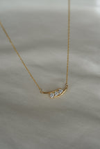 925 | Minimal 3 Taşlı Kolye