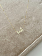 925 | Büyük Boy İsim Kolye