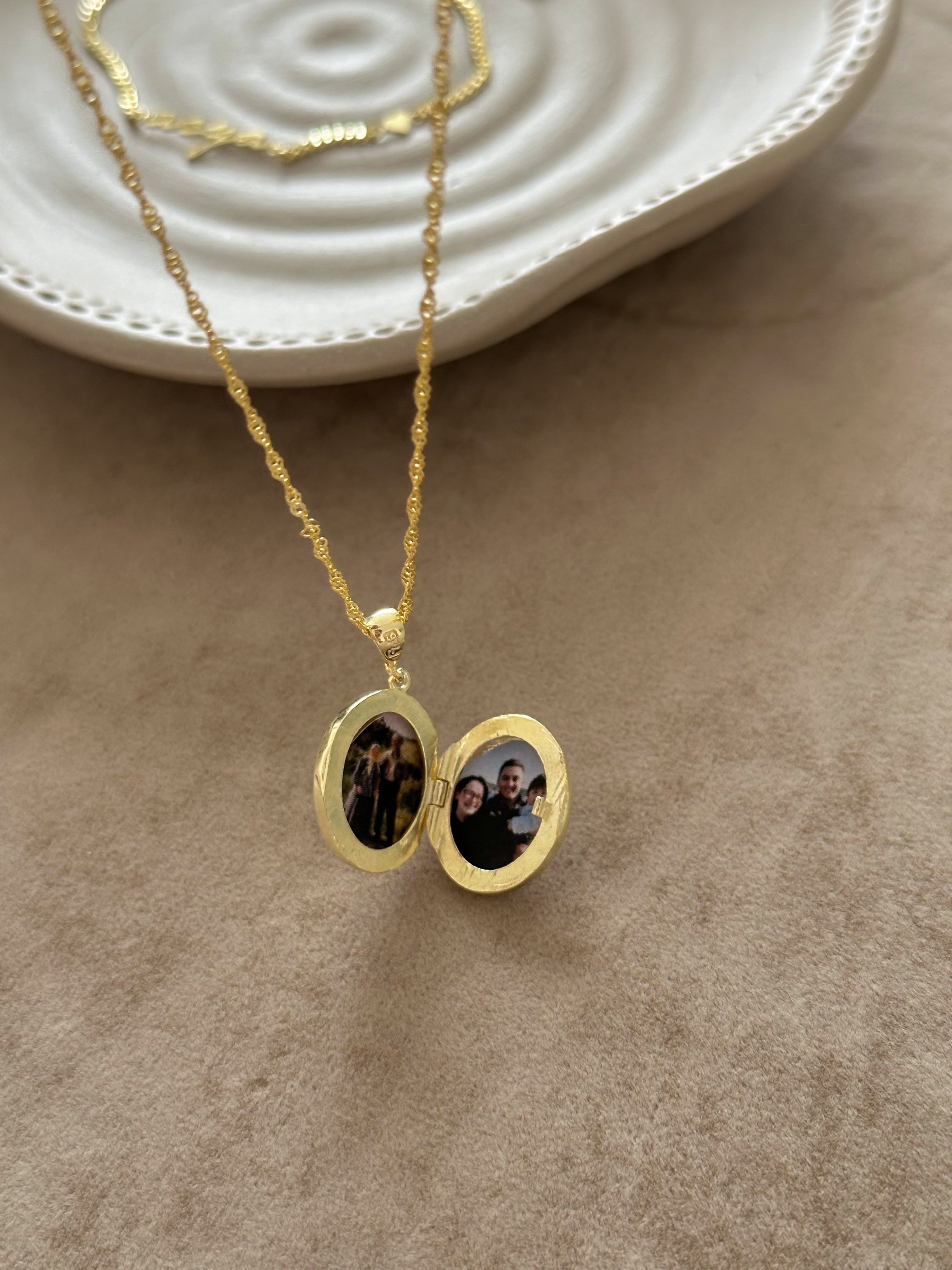 925 | Kişiye Özel Kapaklı Fotoğraf Kolye
