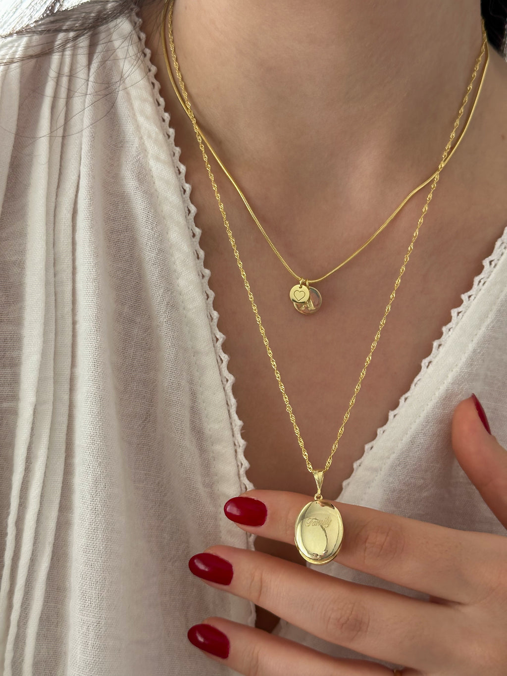 925 | Kişiye Özel Kapaklı Fotoğraf Kolye