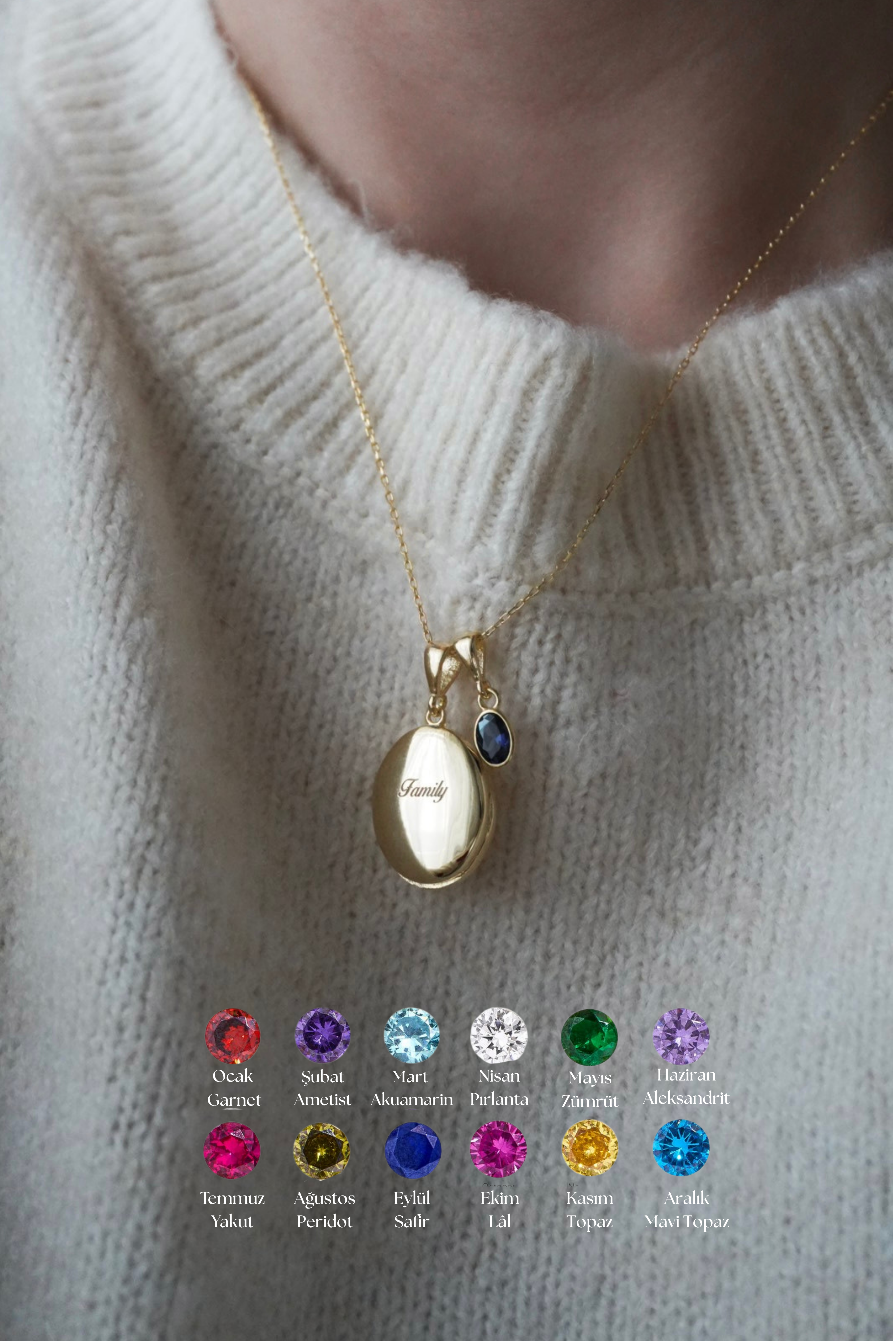 925 | Kişiye Özel Kapaklı Fotoğraf Kolye