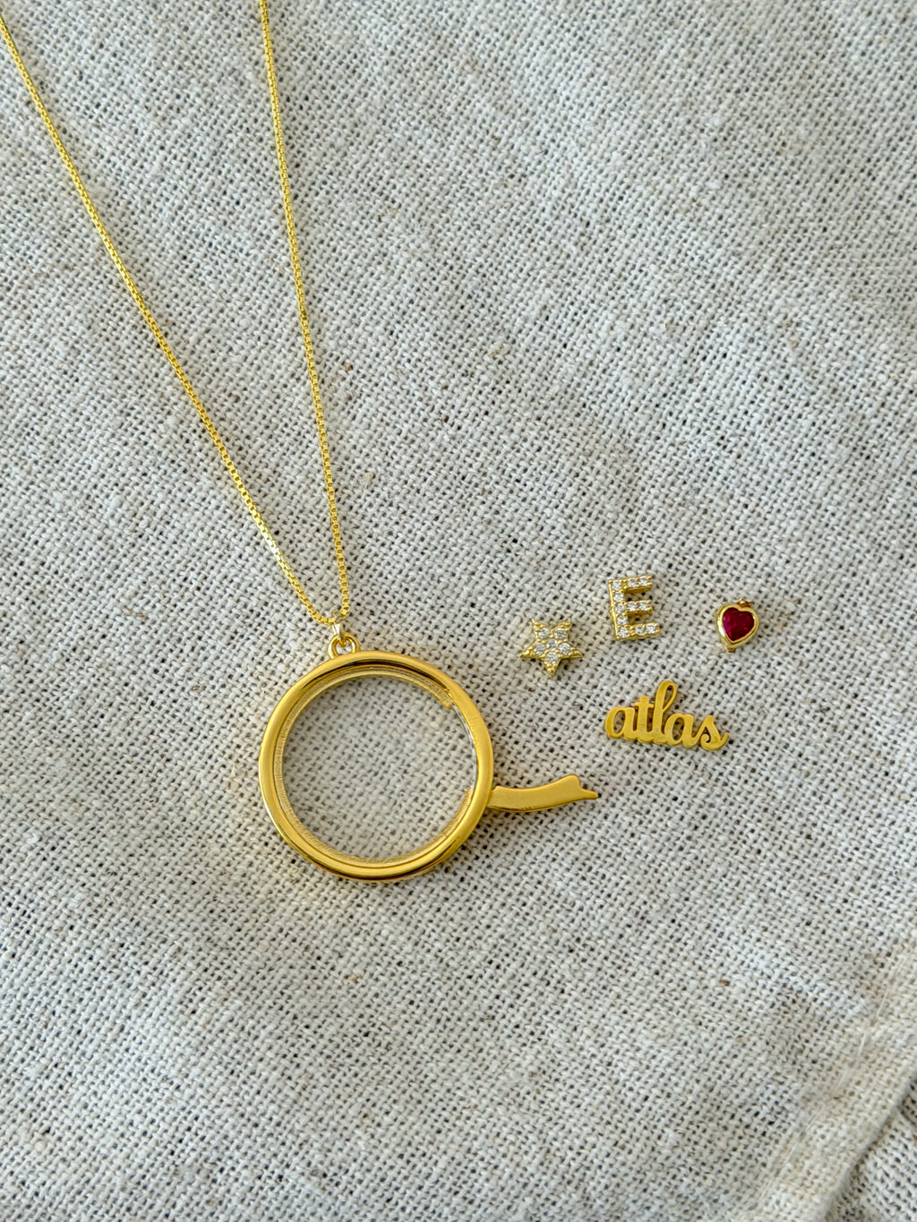 925 | Düz Story Locket Kolye