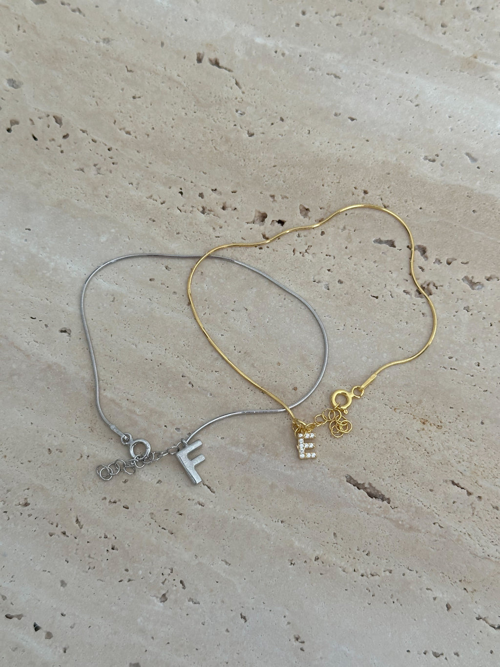 925 | Unisex Harf Charmlı Bileklik